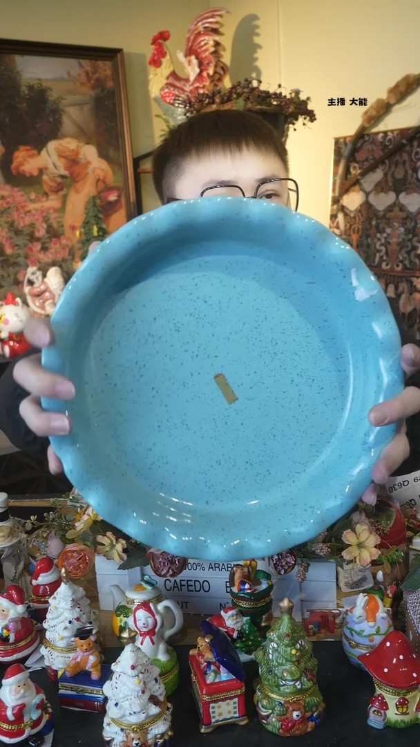 【闪购商品】默认微瑕高端树脂陶瓷摆件Q624