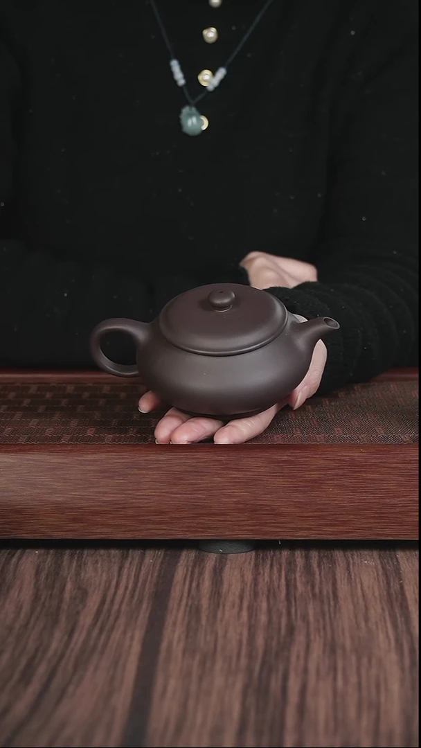 【闪购商品】紫砂茶壶明炉   紫泥