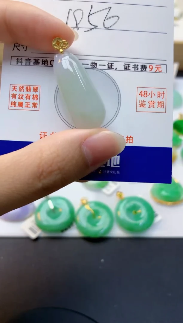 颈饰未镶嵌翡翠天然缅甸A货翡翠