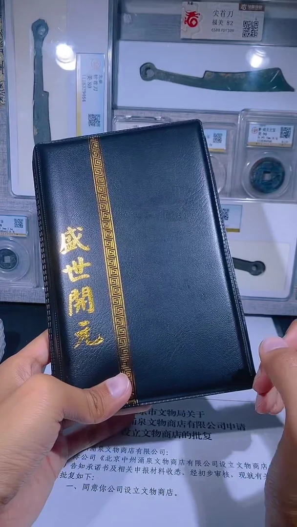 铜琪珍    盛世开元册