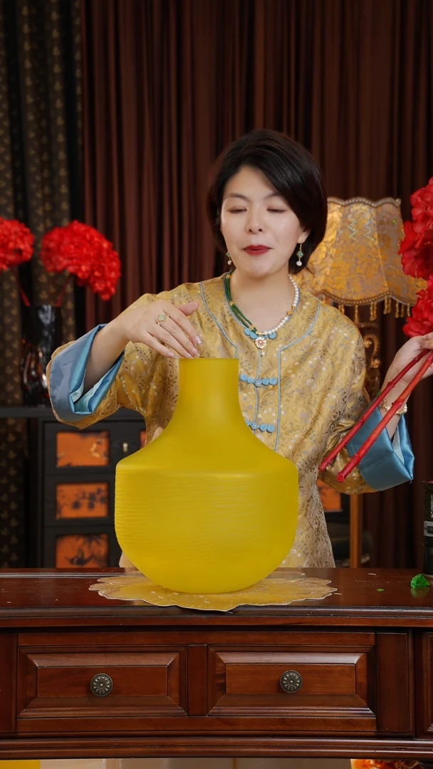 手工艺品琉璃拂穗--胖