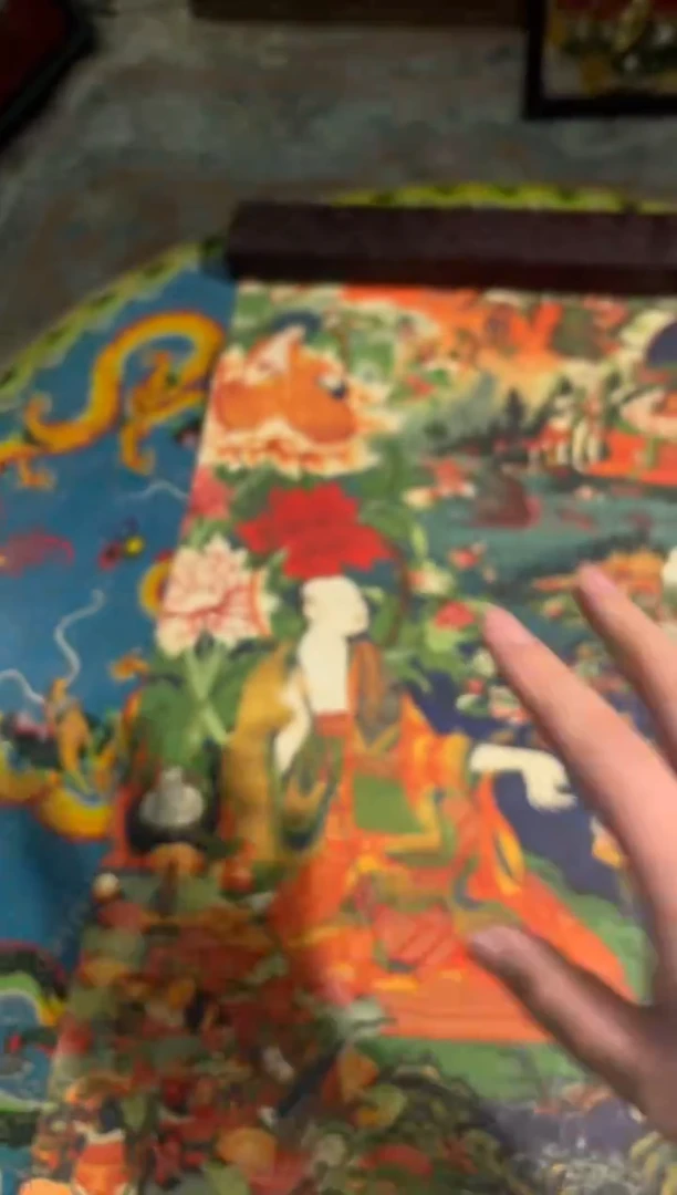 卷轴画东东唐卡tk16