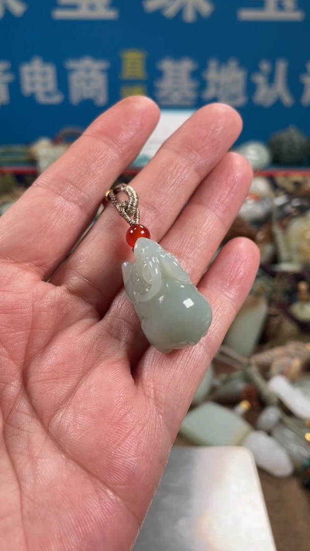 未镶嵌和田玉挂件0036