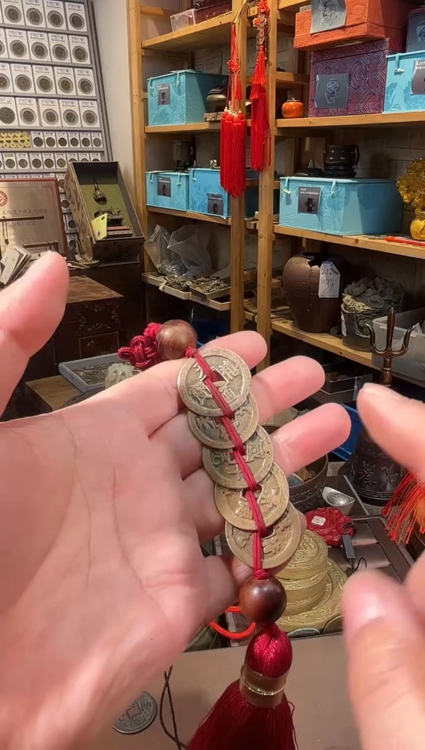 铜宋五帝 中国结 挂饰