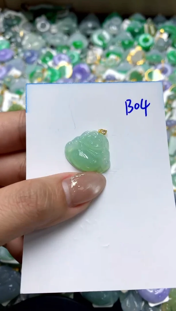 【闪购商品】翡翠颈饰18K金镶嵌11111111111111111