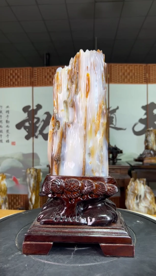 未镶嵌珠宝奇石硅化玉3