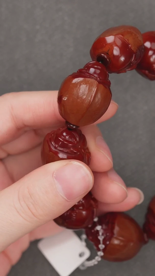 手串橄榄核高*锋橄榄核手串