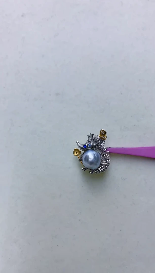 【闪购商品】海水珍珠饰品银S925镶嵌设计款吊坠