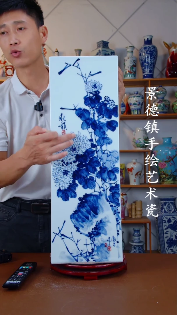 现代景德镇手工手绘陶瓷摆件49
