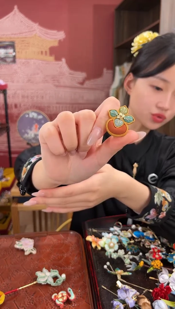 【闪购商品】刺绣苏绣世家非遗手工（胸针）