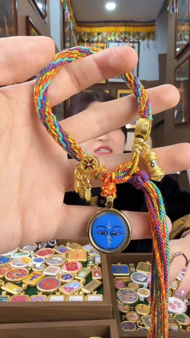 吊坠药师轮回劫手绳颜色随机发