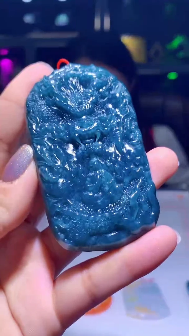 颈饰未镶嵌翡翠天然翡翠A货14