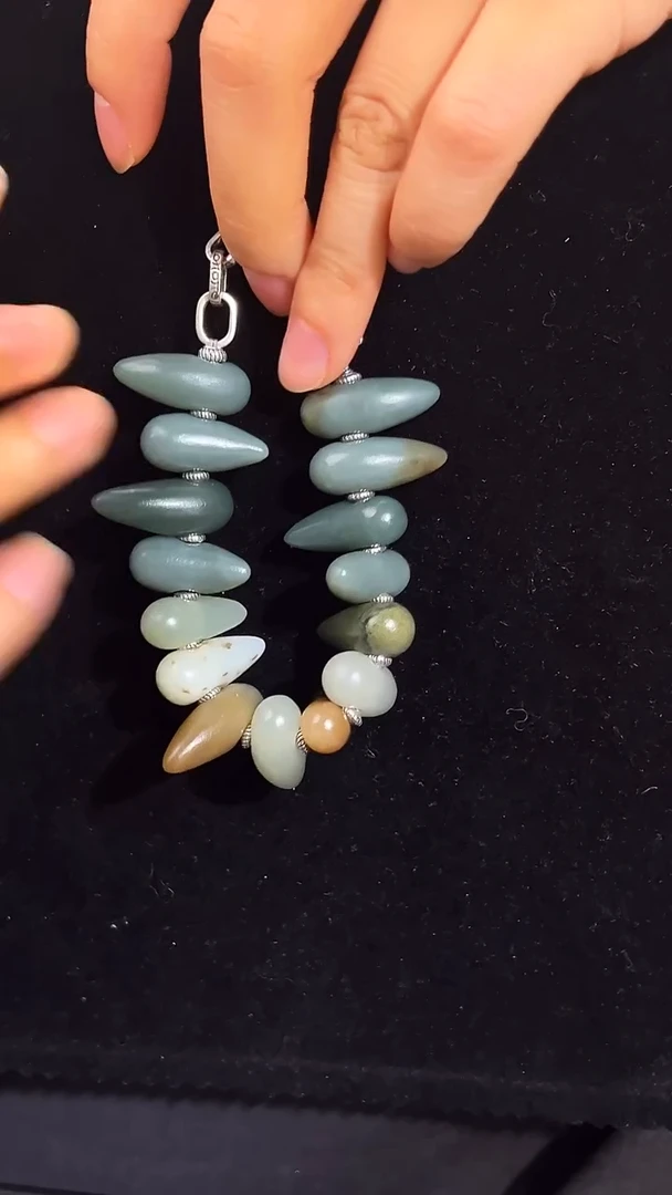 未镶嵌手链和田玉新疆特色牙多宝手链