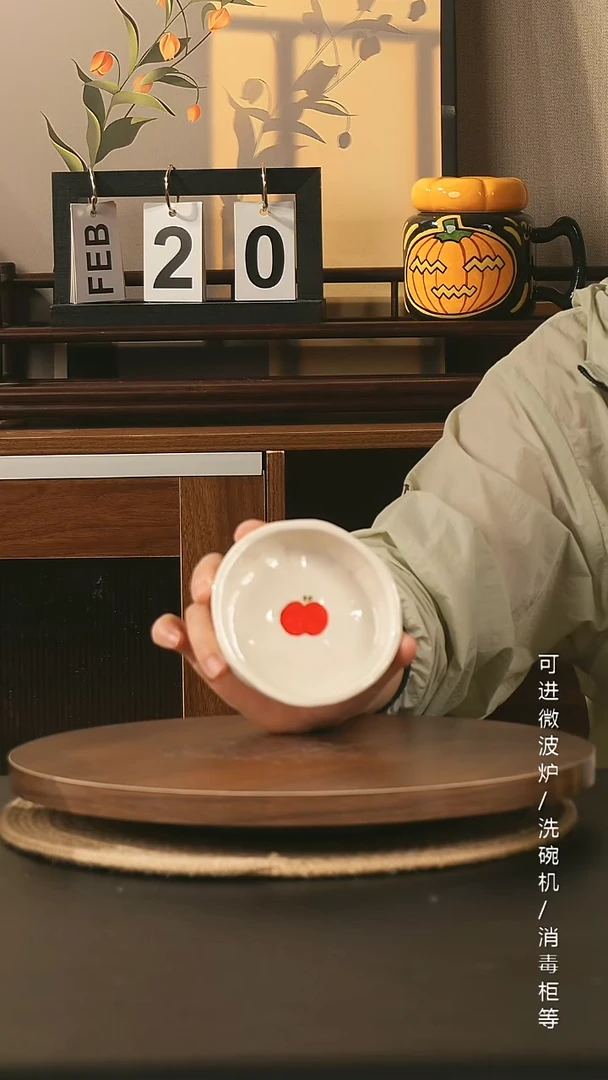 陶瓷景德镇高温釉下彩纯手绘创意瓷