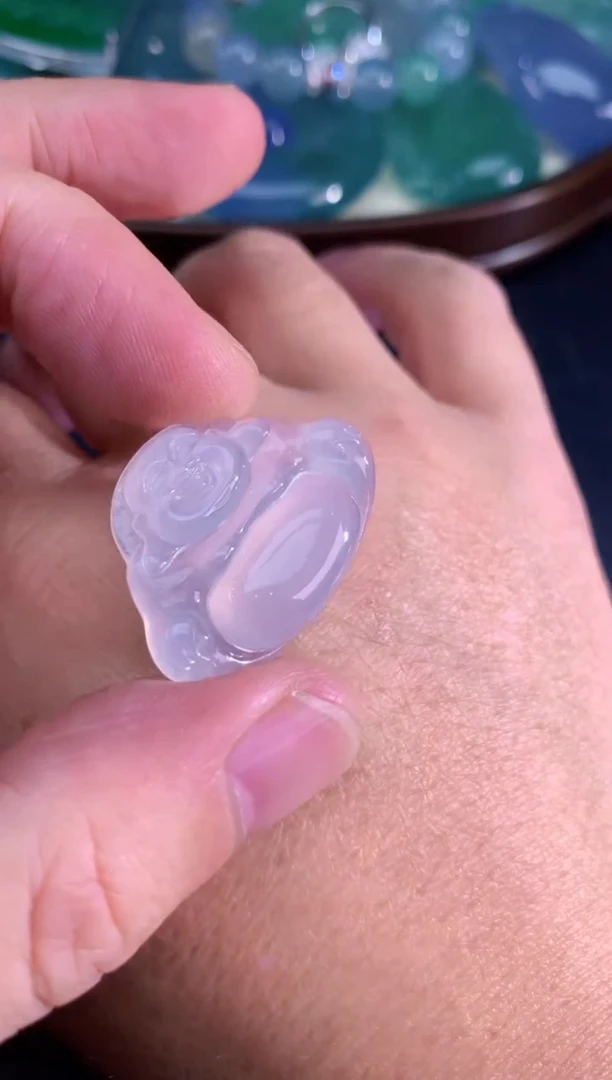 颈饰未镶嵌翡翠天然A货翡翠