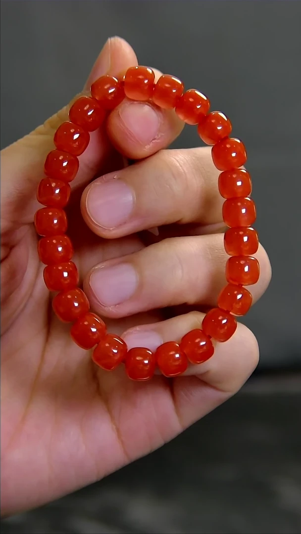 南红玛瑙手串未镶嵌049ZB0510产品一个