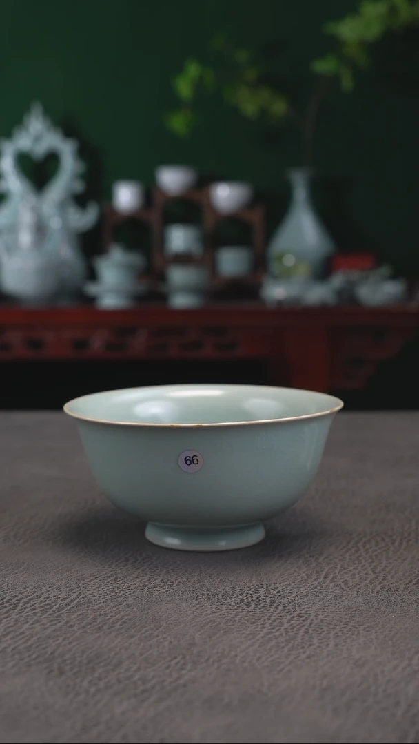 66号鱼子纹宫碗微瑕福利~帆