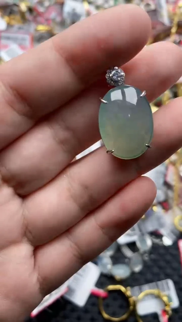 【闪购商品】翡翠戒指银S925镶嵌111111---6