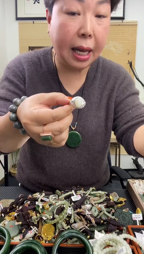 颈饰未镶嵌和田玉多样性发一  19