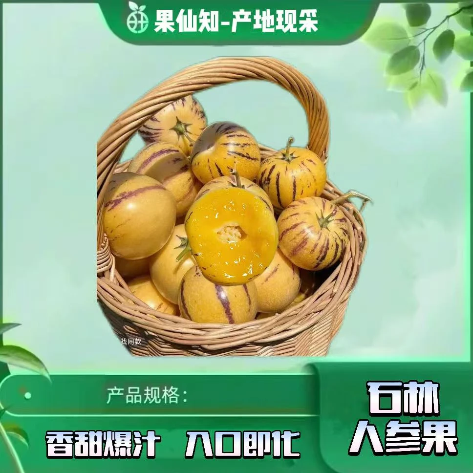 【云南石林-纯甜人参果水果-带箱6斤左右】云南省