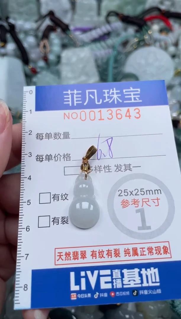 颈饰未镶嵌翡翠13643