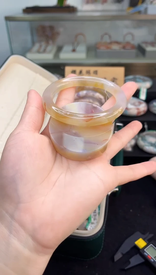 未镶嵌手镯石英质玉58圈口（赠品镯心）3642489