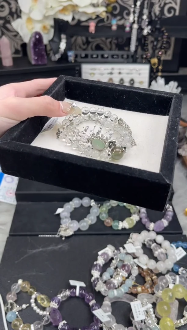 【闪购商品】水晶手链未镶嵌天然水晶 多样性发货