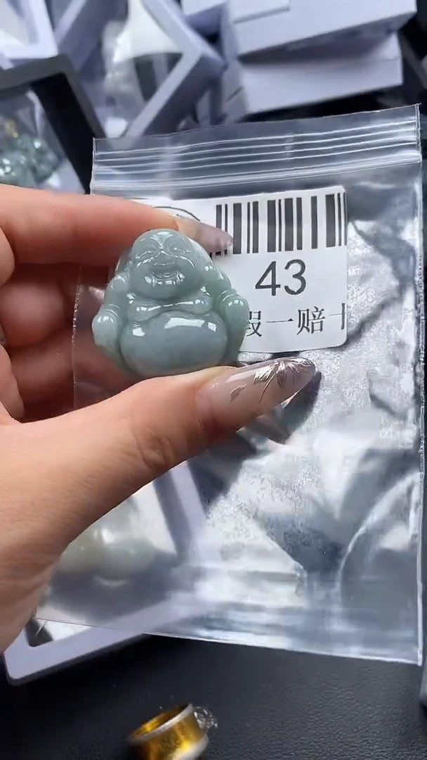 吊坠(不含链)未镶嵌翡翠43