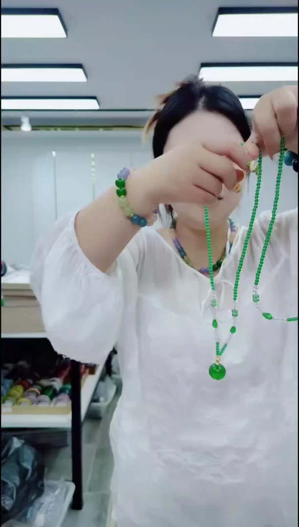 香榧木1815绿单珠链