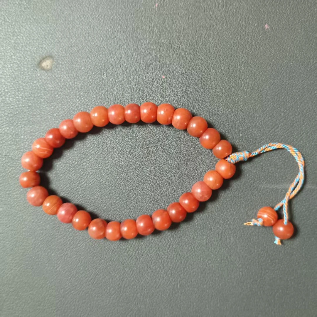 【老甘南】老甘南 南红 小算盘珠 手串KC0252