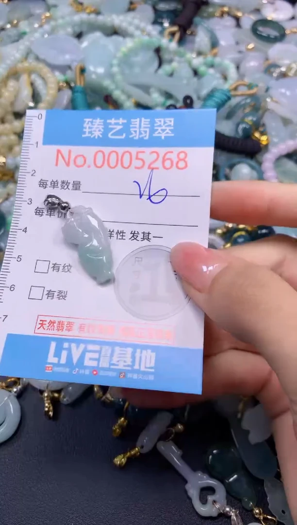 颈饰未镶嵌翡翠5268