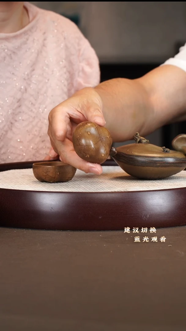 茶壶紫砂邵沛华 蛙趣 古紫泥 300cc