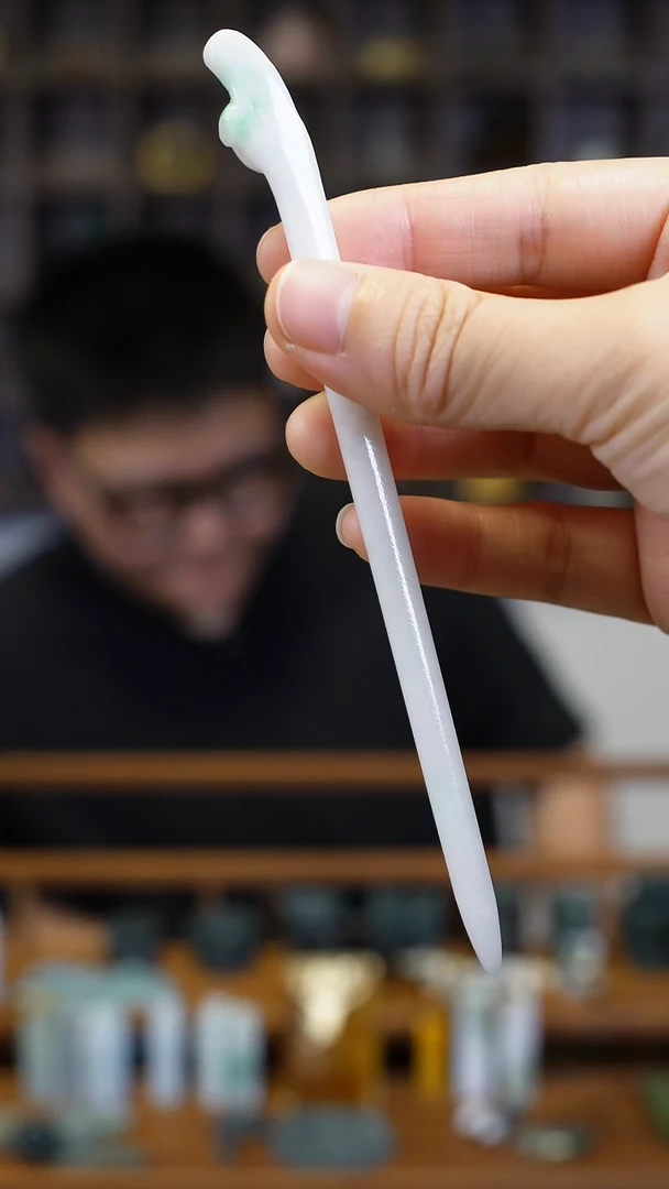 颈饰未镶嵌翡翠翡翠发簪