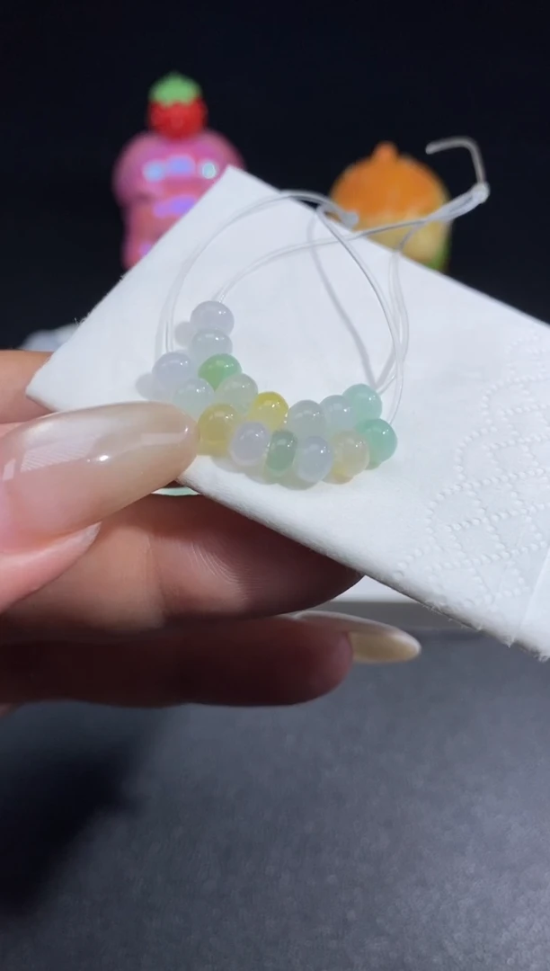 未镶嵌挂件翡翠小*净货9004