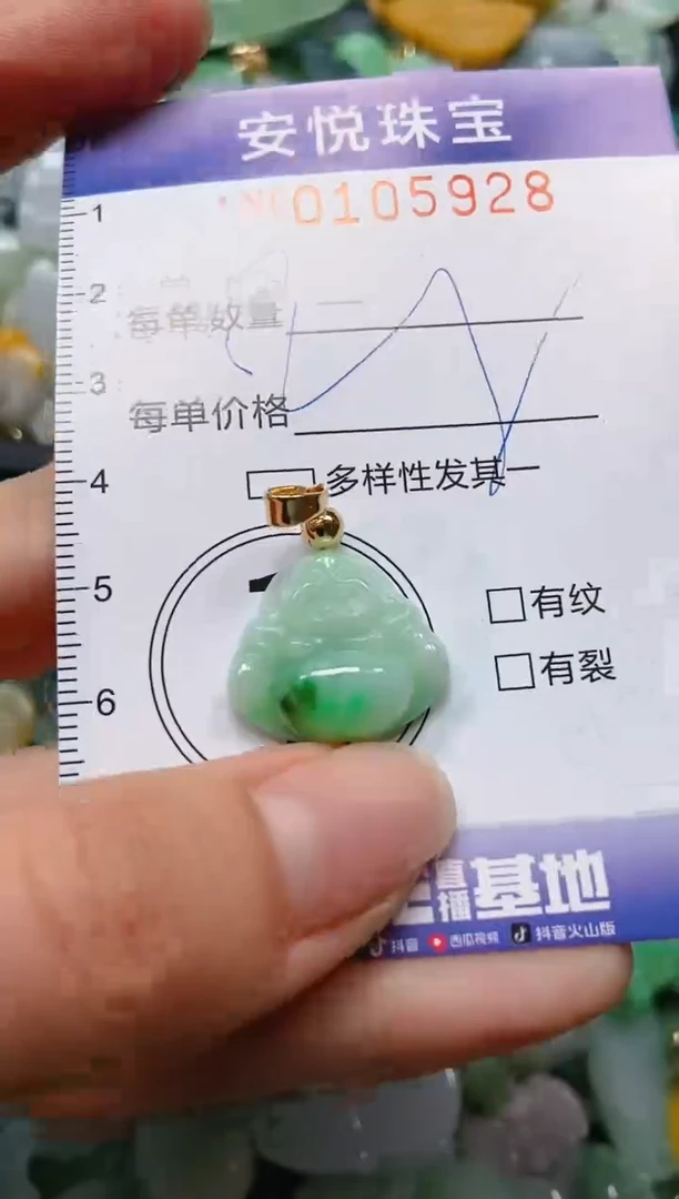 【闪购商品】翡翠颈饰未镶嵌闪购0105928