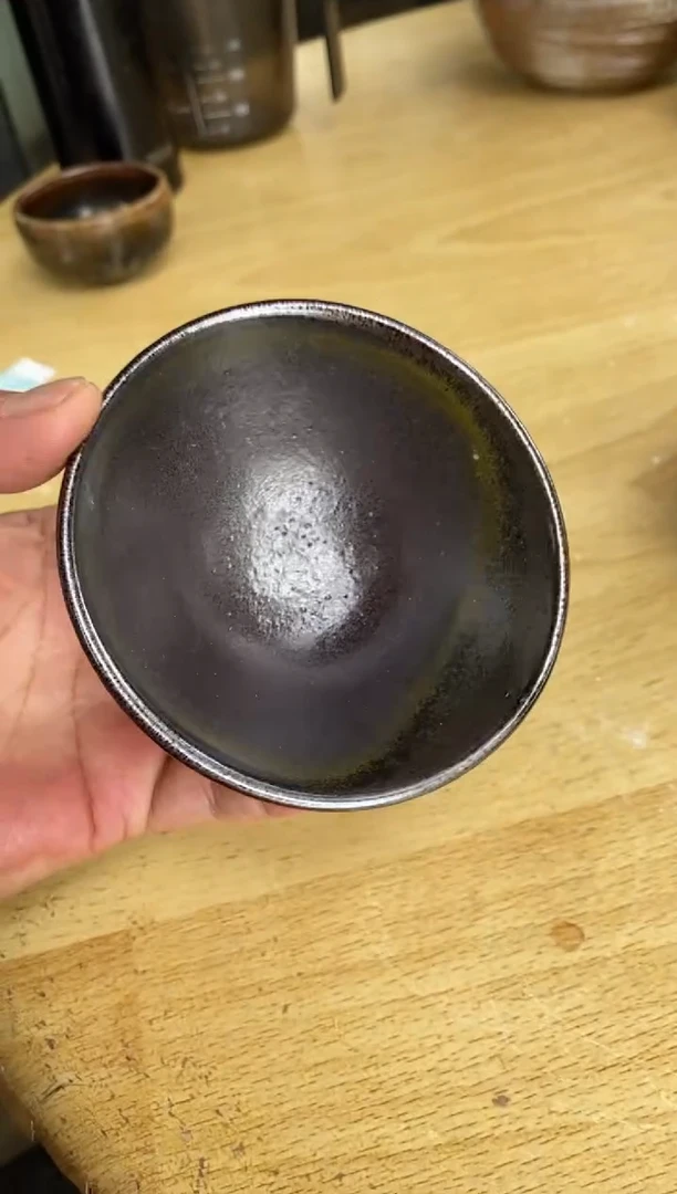 浪鬼柴烧肚**圆龙窑系列 杯 微瑕