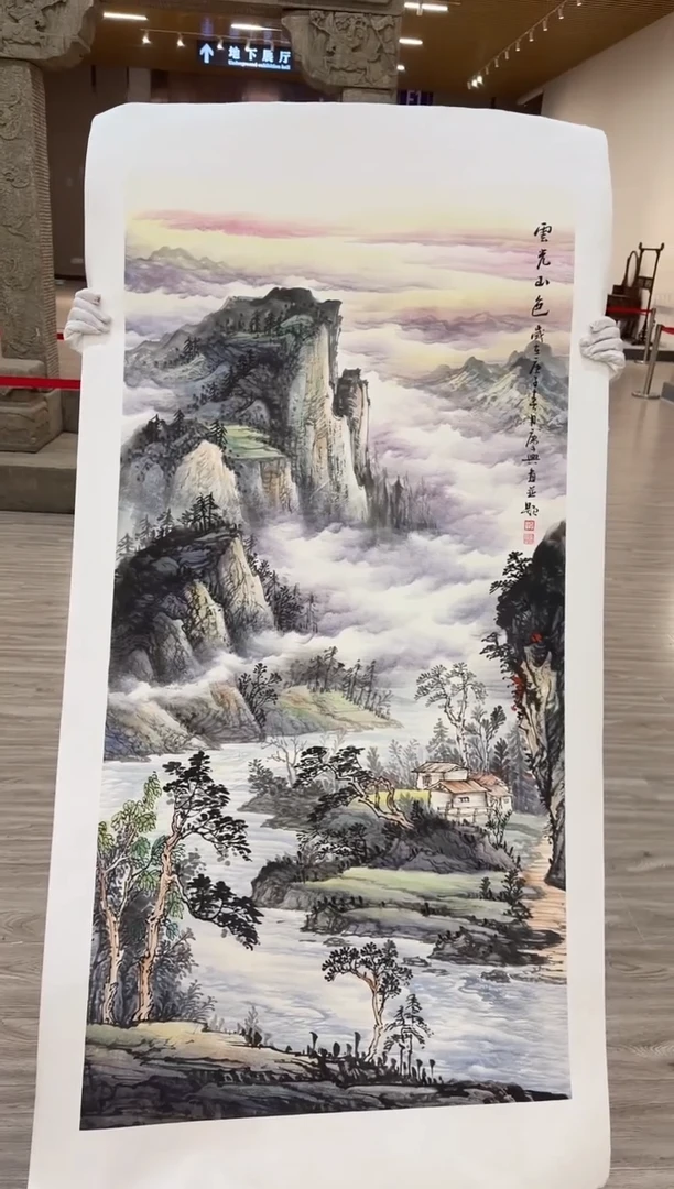 国画21赵隆轩美术馆李庆兴老师作品