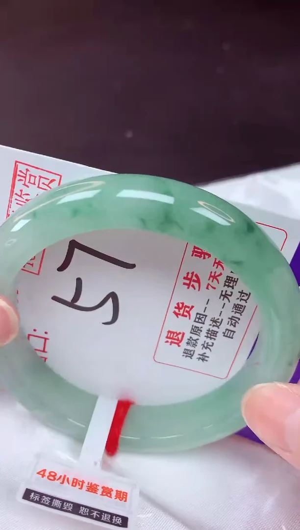 未镶嵌手镯翡翠（48小时鉴赏期 ）