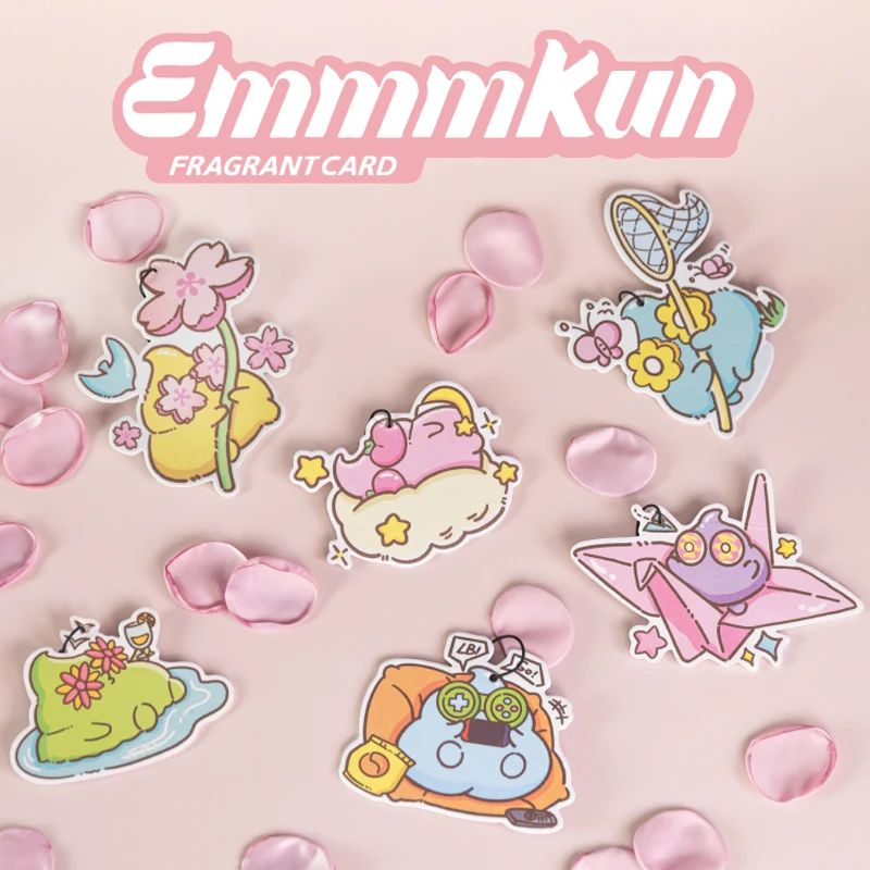 【开盒不退不H】EmmmKun眼碌碌清新一夏系列香片盲袋盲盒周边潮玩