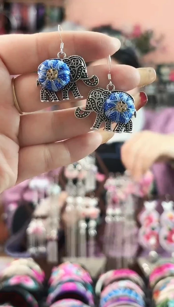 艺枝独绣手工饰品110