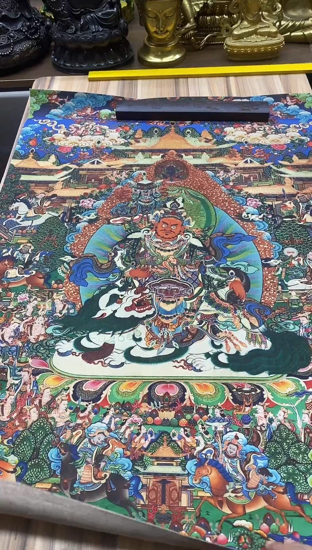 卷轴画精品挂饰 唐卡tk16100