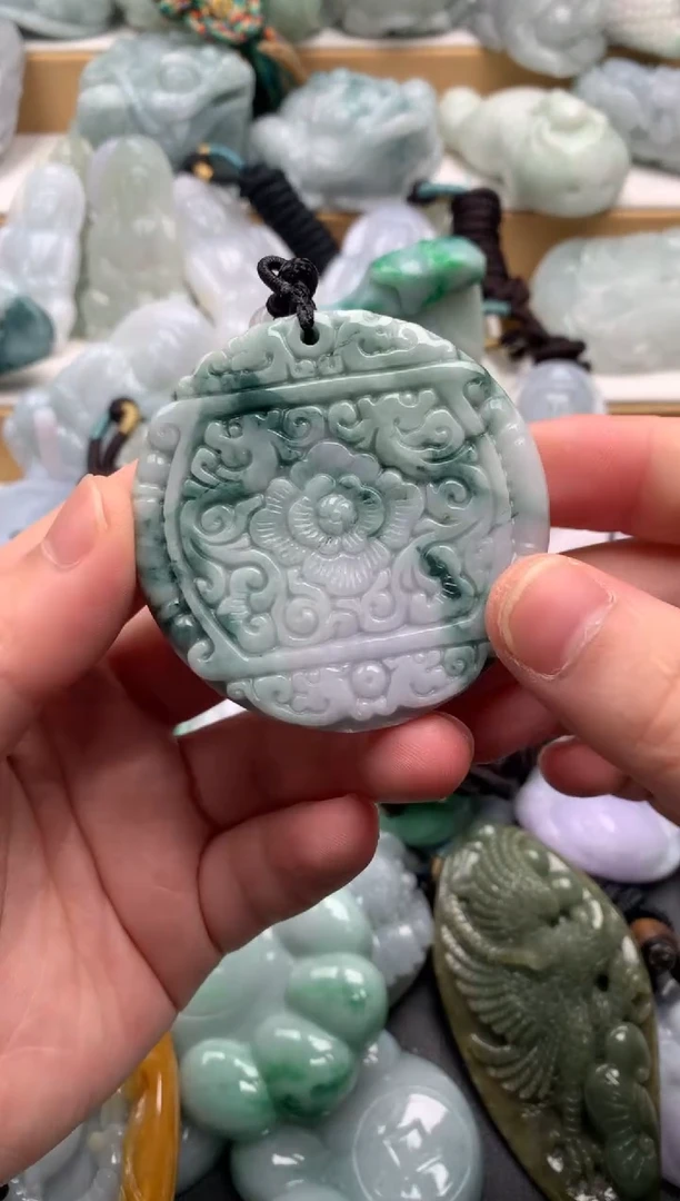 吊坠(不含链)未镶嵌翡翠1