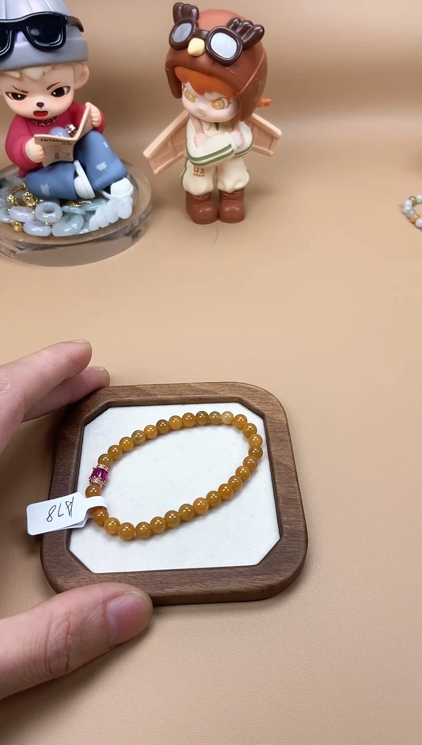 【闪购商品】翡翠手串未镶嵌天然翡翠A货手串A78