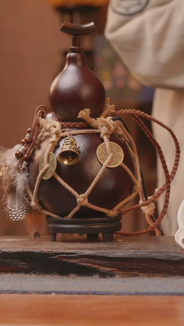 【闪购商品】75号精品大漆葫芦防腐防渗装水茶酒