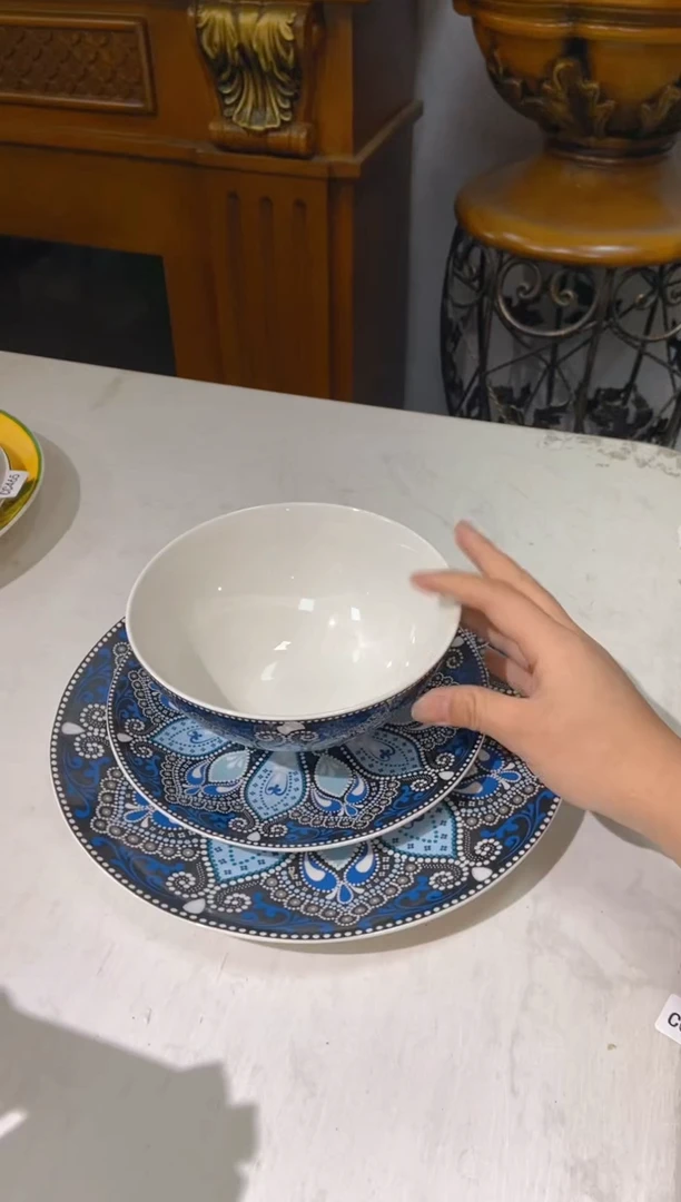 【闪购商品】瓷片CC480陶瓷没有完美无瑕陶瓷1套