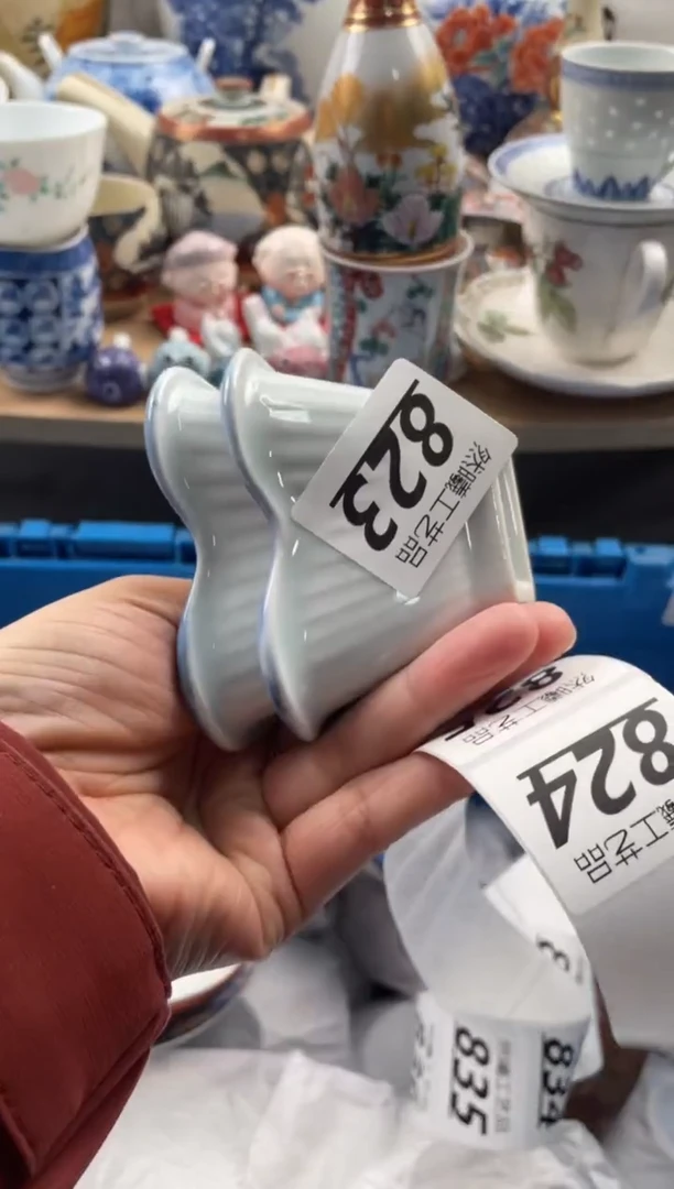 【闪购商品】瓷片823然曦海外工艺品///