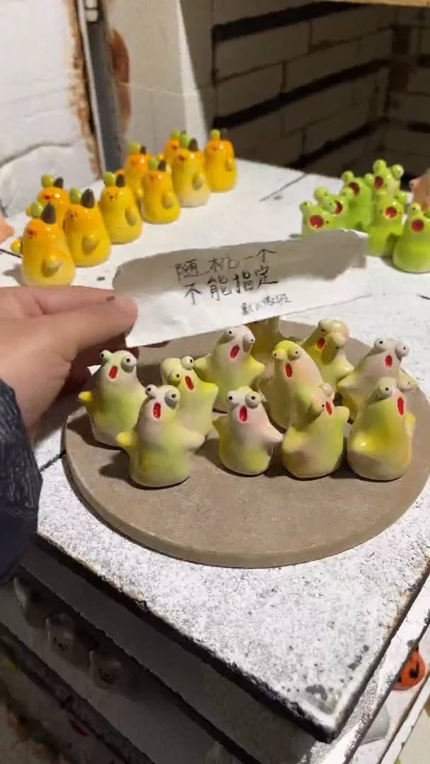 【闪购商品】摆件14纯手工微瑕陶瓷