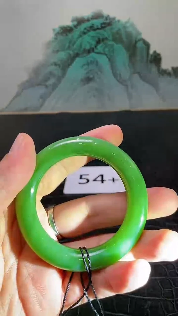 未镶嵌手镯和田玉（碧玉）一个