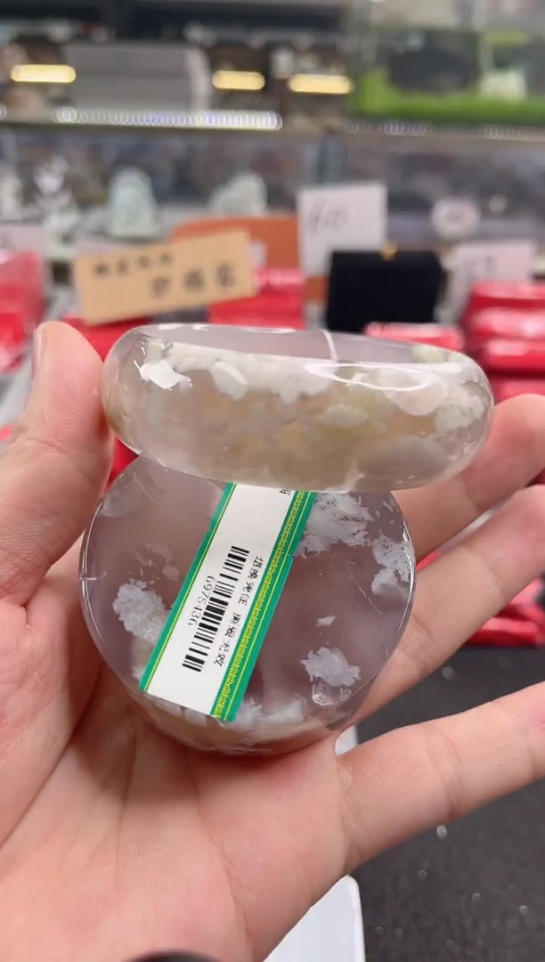 未镶嵌手镯石英质玉61圈口 （赠品镯心）6975436