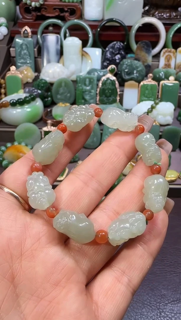 未镶嵌和田玉挂件【宏1226】49